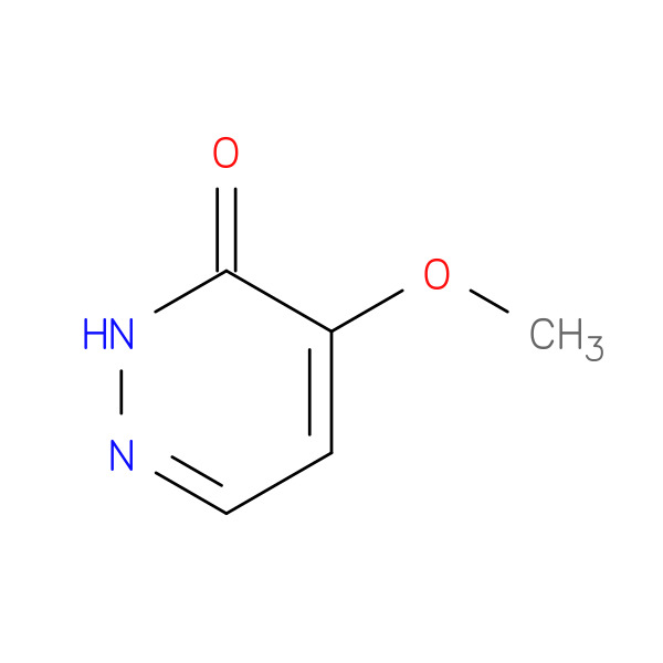 4-methoxy-2H-pyridazin-3-one 化学構造式