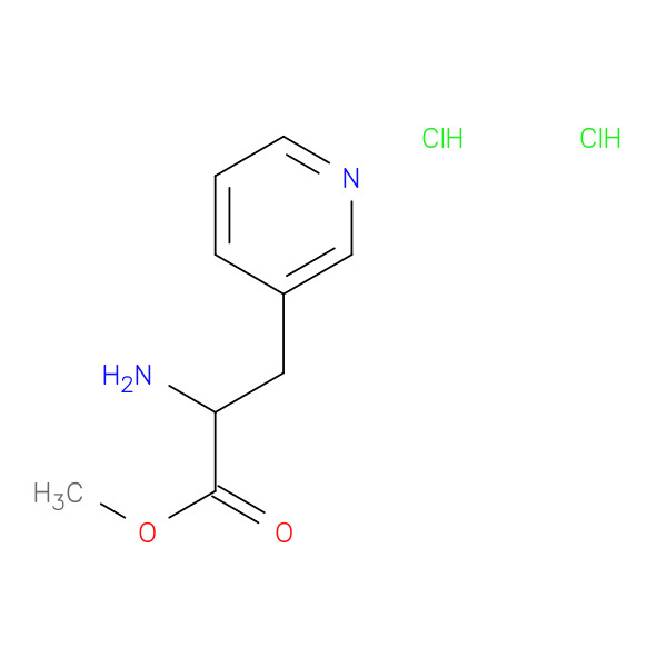 H-Ala(3-pyridyl)-OMe·2HCl 化学構造式