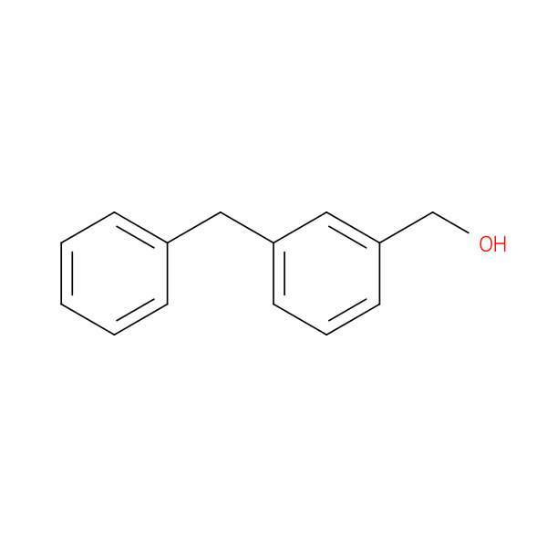 3-Benzylbenzyl alcohol 化学構造式
