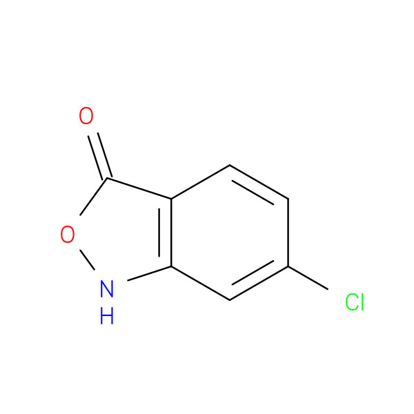 2,1-Benzisoxazol-3(1H)-one,6-chloro-(9CI) 化学構造式