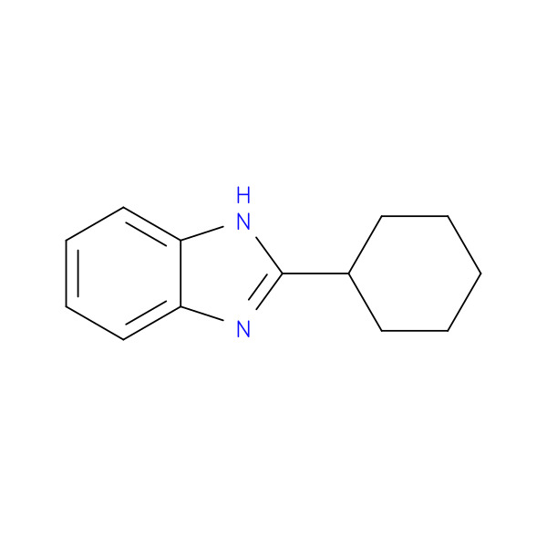 1H-Benzimidazole,2-cyclohexyl-(9CI) 化学構造式