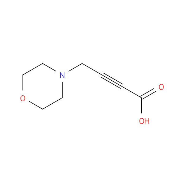 4-Morpholino-2-butynoic Acid 化学構造式