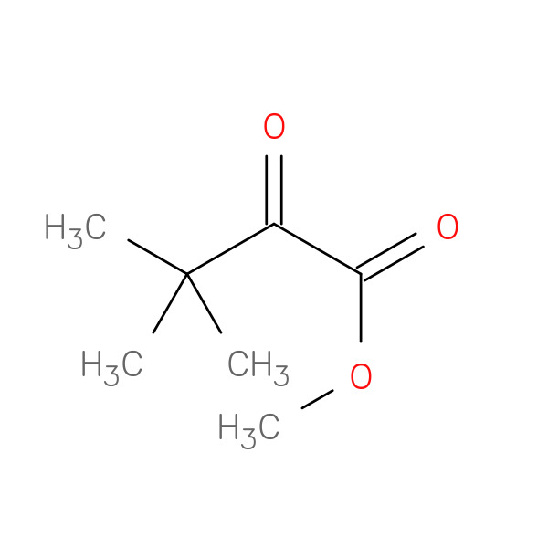 METHYL 3,3-DIMETHYL-2-OXOBUTYRATE 化学構造式
