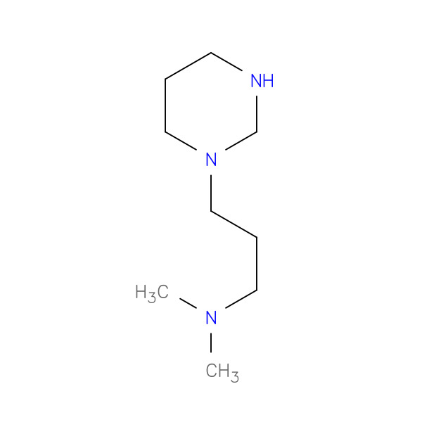 DIMETHYL-[3-(TETRAHYDRO-PYRIMIDIN-1-YL)-PROPYL]-AMINE 化学構造式