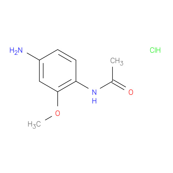 N-(4-AMINO-2-METHOXYPHENYL)ACETAMIDE 化学構造式