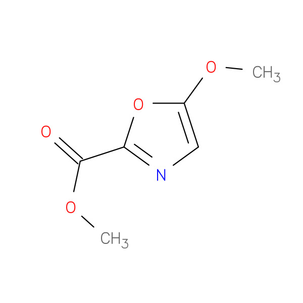 2-Oxazolecarboxylicacid,5-methoxy-,methylester(9CI) 化学構造式