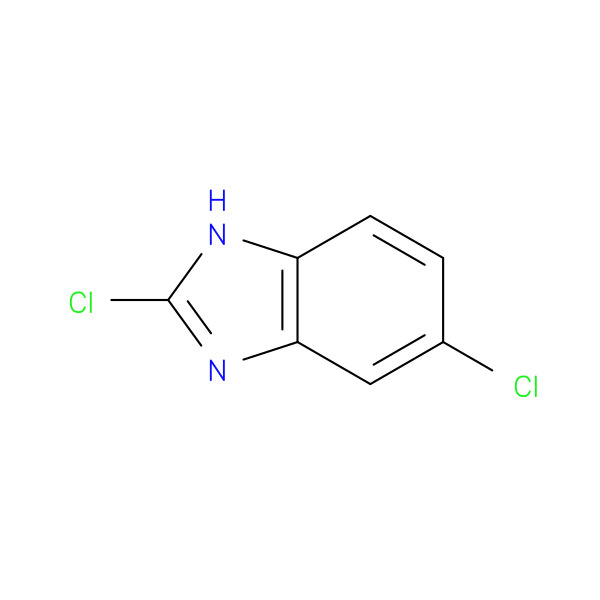 2,5-Dichlorobenzimidazole 化学構造式