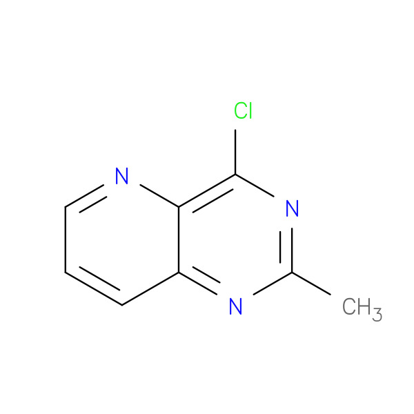 4-chloro-2-methylpyrido[3,2-d]pyrimidine 化学構造式