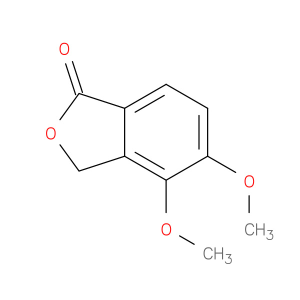 4,5-Dimethoxyphthalide 化学構造式