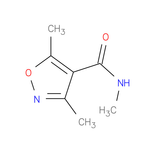 4-Isoxazolecarboxamide,N,3,5-trimethyl-(9CI) 化学構造式