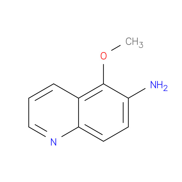 5-methoxyquinolin-6-amine 化学構造式