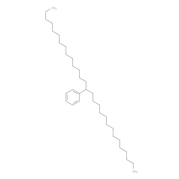 (1-Tetradecylpentadecyl)benzene 化学構造式