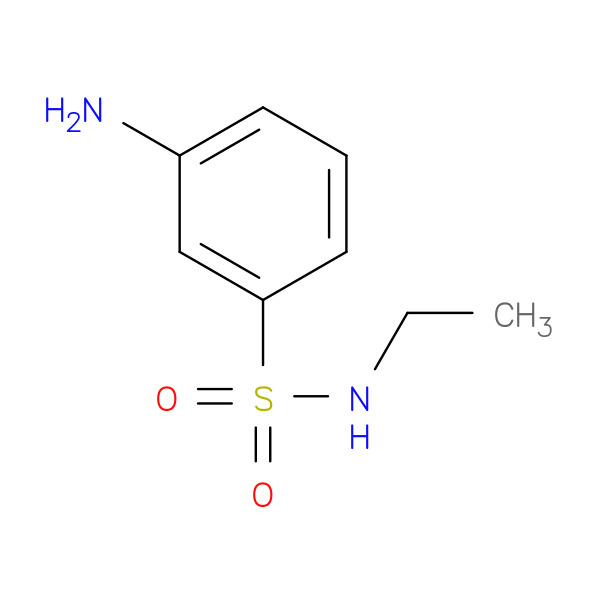 3-Amino-N-ethylbenzenesulfonamide 化学構造式