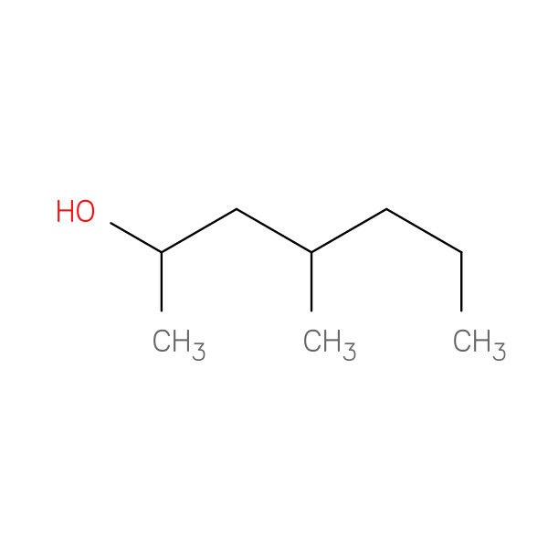 4-Methyl-2-heptanol 化学構造式