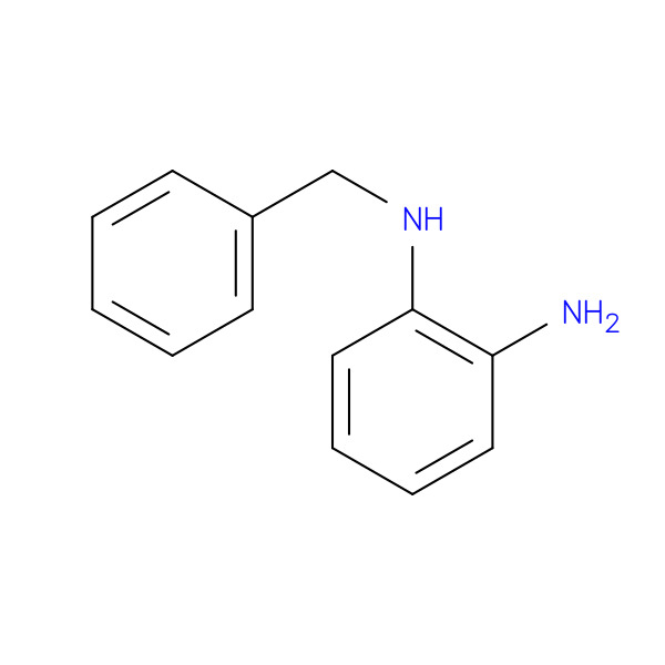 N-Benzyl-1,2-phenylenediamine 化学構造式