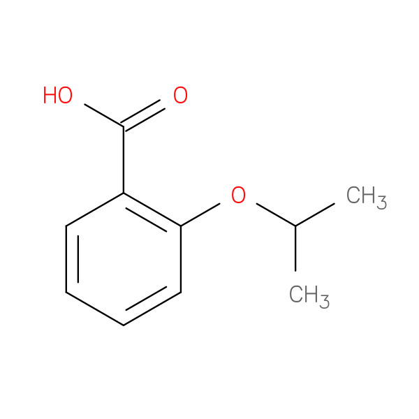 2-Isopropoxybenzoic acid 化学構造式