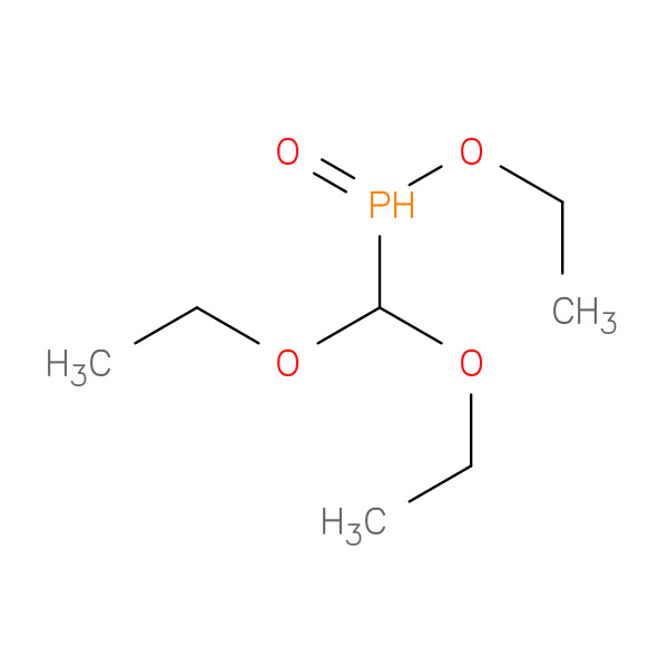 Ethyl (diethoxymethyl)phosphinate 化学構造式