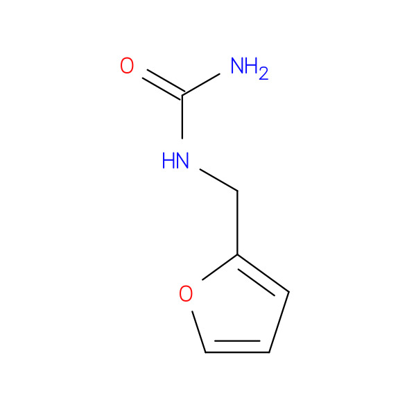 Furan-2-ylmethyl-urea 化学構造式