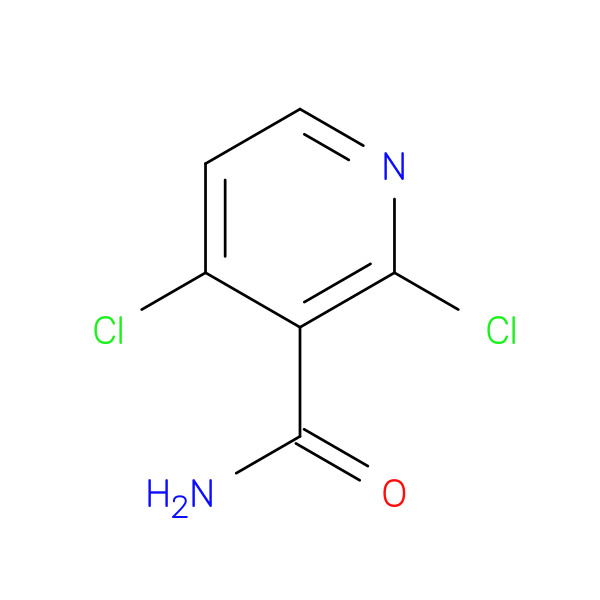 2,4-Dichloronicotinamide 化学構造式
