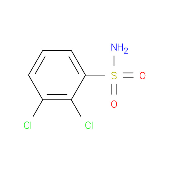 2,3-Dichlorobenzenesulfonamide 化学構造式