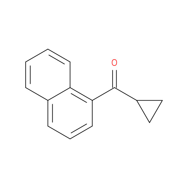 CYCLOPROPYL NAPHTHYL KETONE 化学構造式