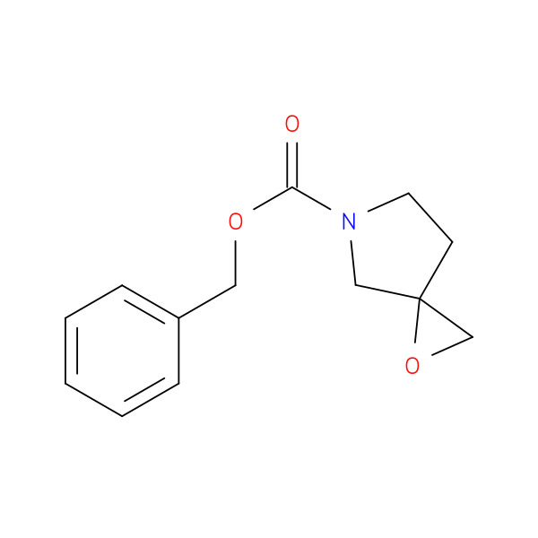 5-CBZ-1-OXA-5-AZASPIRO[2.4]HEPTANE 化学構造式