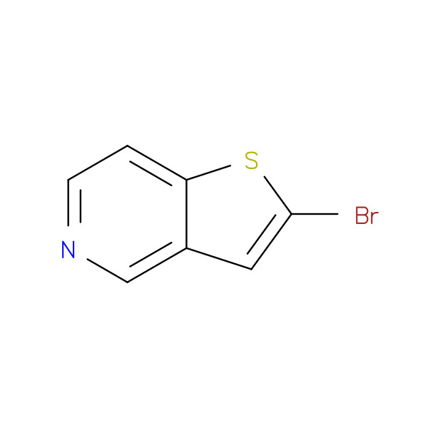2-bromothieno[3,2-c]pyridine 化学構造式