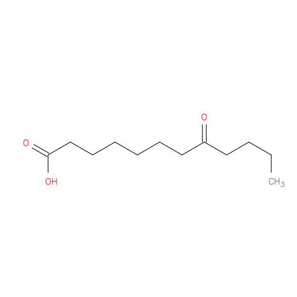 8-OXODODECANOIC ACID 化学構造式