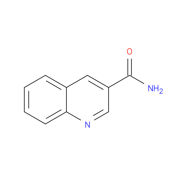 3-Quinolinecarboxamide 化学構造式