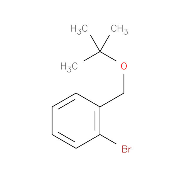 1-Bromo-2-[(tert-butoxy)methyl]benzene 化学構造式
