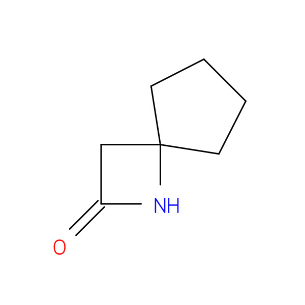 1-Azaspiro[3.4]octan-2-one 化学構造式