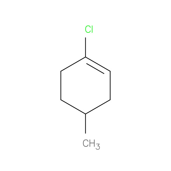 Cyclohexene, 1-chloro-4-methyl- 化学構造式