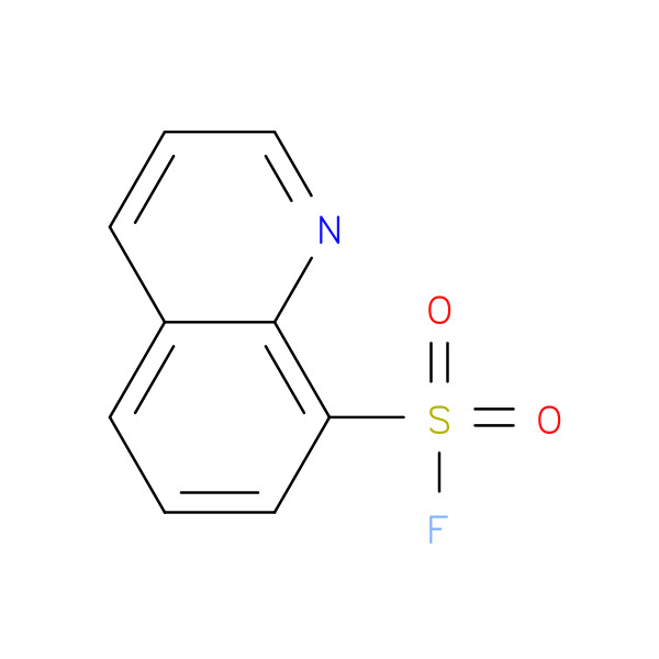 8-Quinolinesulfonyl fluoride 化学構造式