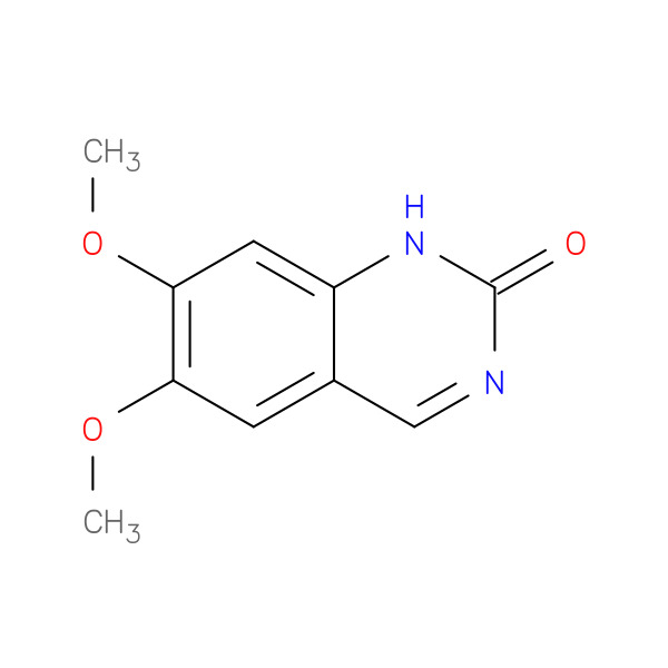 2(1H)-Quinazolinone, 6,7-dimethoxy- 化学構造式