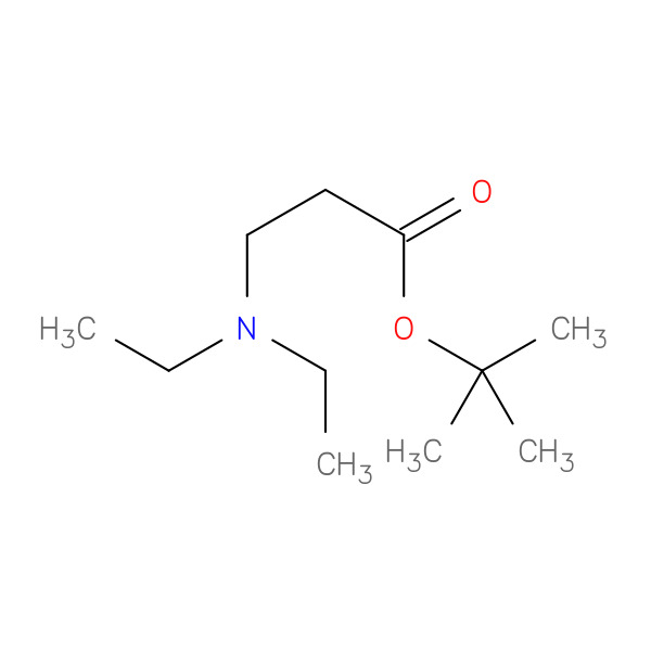Tert-butyl3-(diethylamino)propanoate 化学構造式
