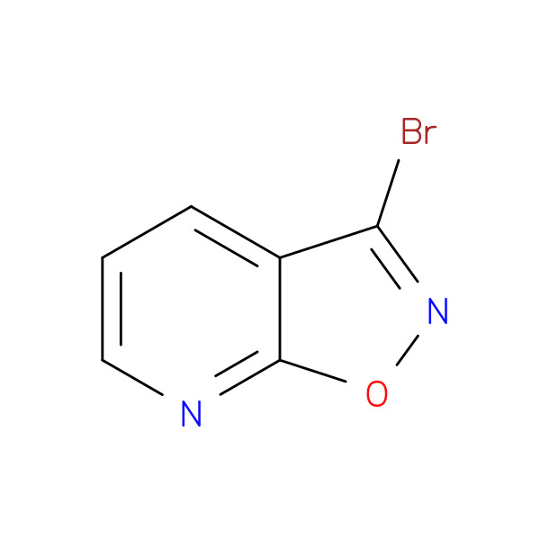 3-Bromoisoxazolo[5,4-b]pyridine 化学構造式