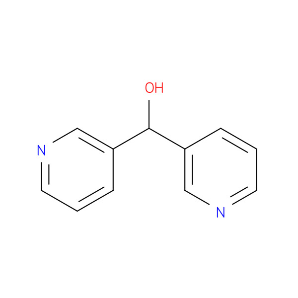 dipyridin-3-ylmethanol 化学構造式