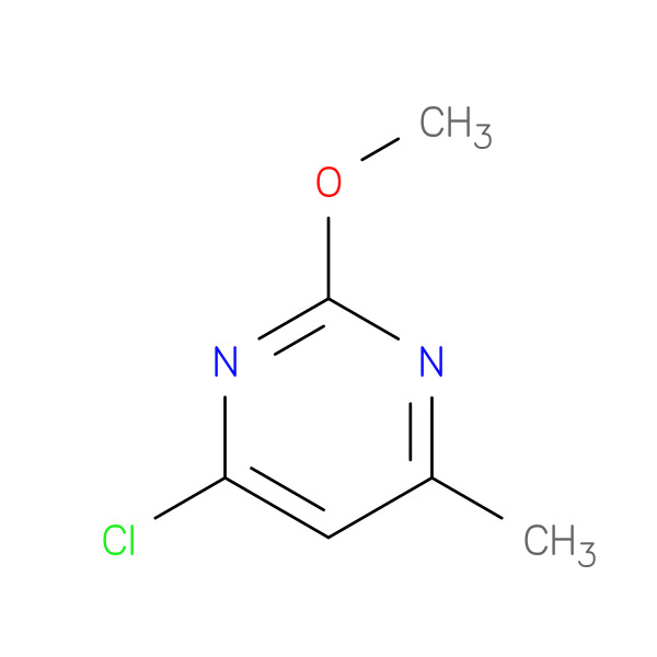 Pyrimidine, 4-chloro-2-methoxy-6-methyl- 化学構造式