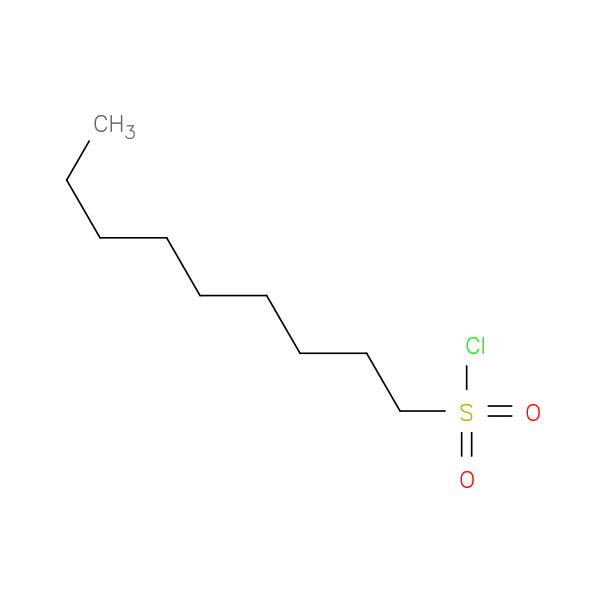 Nonane-1-sulfonyl chloride 化学構造式