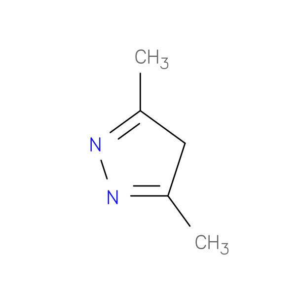 3,5-Dimethyl-4H-pyrazole 化学構造式