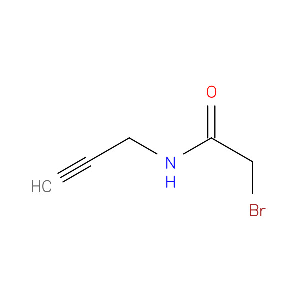2-Bromo-N-(prop-2-yn-1-yl)acetamide-B2431 化学構造式