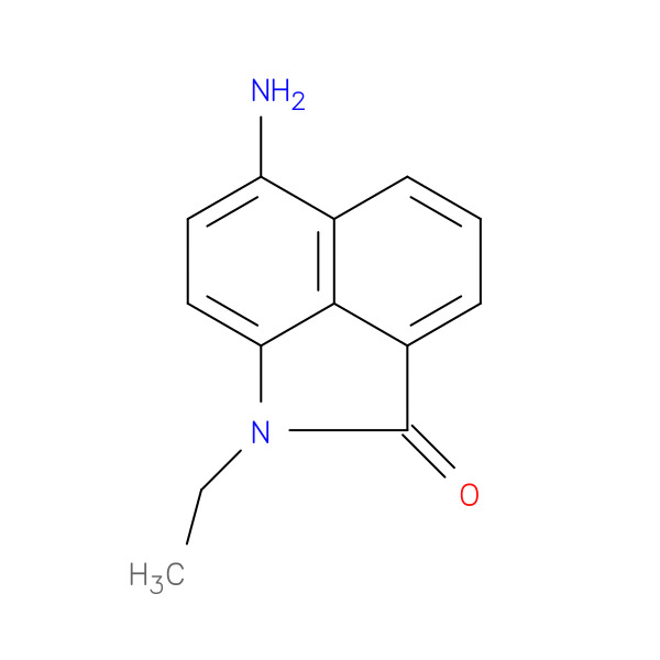 6-AMINO-1-ETHYL-1H-BENZO[CD]INDOL-2-ONE 化学構造式
