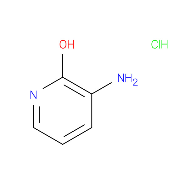 3-Aminopyridin-2-ol hydrochloride 化学構造式
