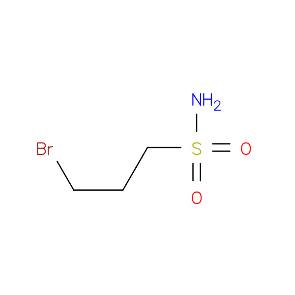 3-BROMOPROPANE-1-SULFONAMIDE 化学構造式