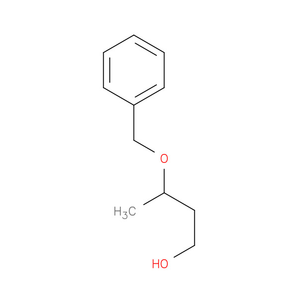 3-(Benzyloxy)butan-1-ol 化学構造式
