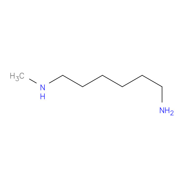 (6-Aminohexyl)(methyl)amine 化学構造式