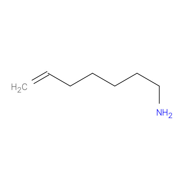 HEPT-6-EN-1-AMINE 化学構造式