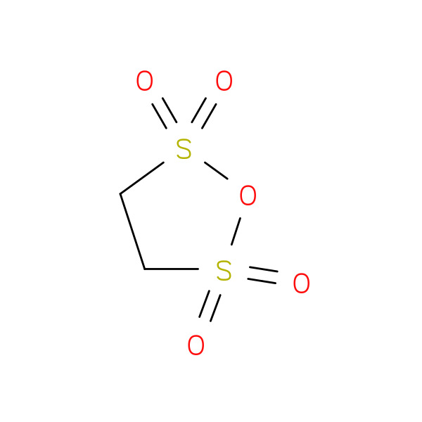 1,2,5lambda6-oxadithiolane-2,2,5,5-tetrone 化学構造式