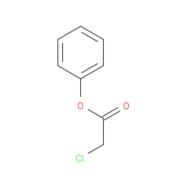 Phenyl 2-Chloroacetate 化学構造式