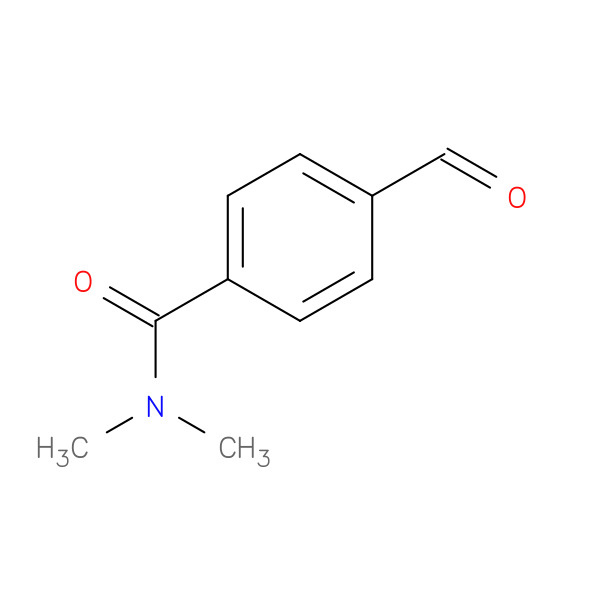 4-Formyl-N,N-dimethylbenzamide 化学構造式